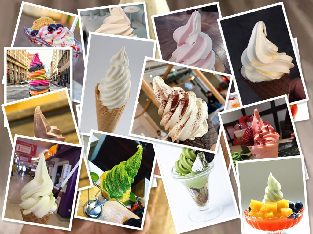 Disfrute de deliciosas creaciones con máquinas de helado de servicio suave
